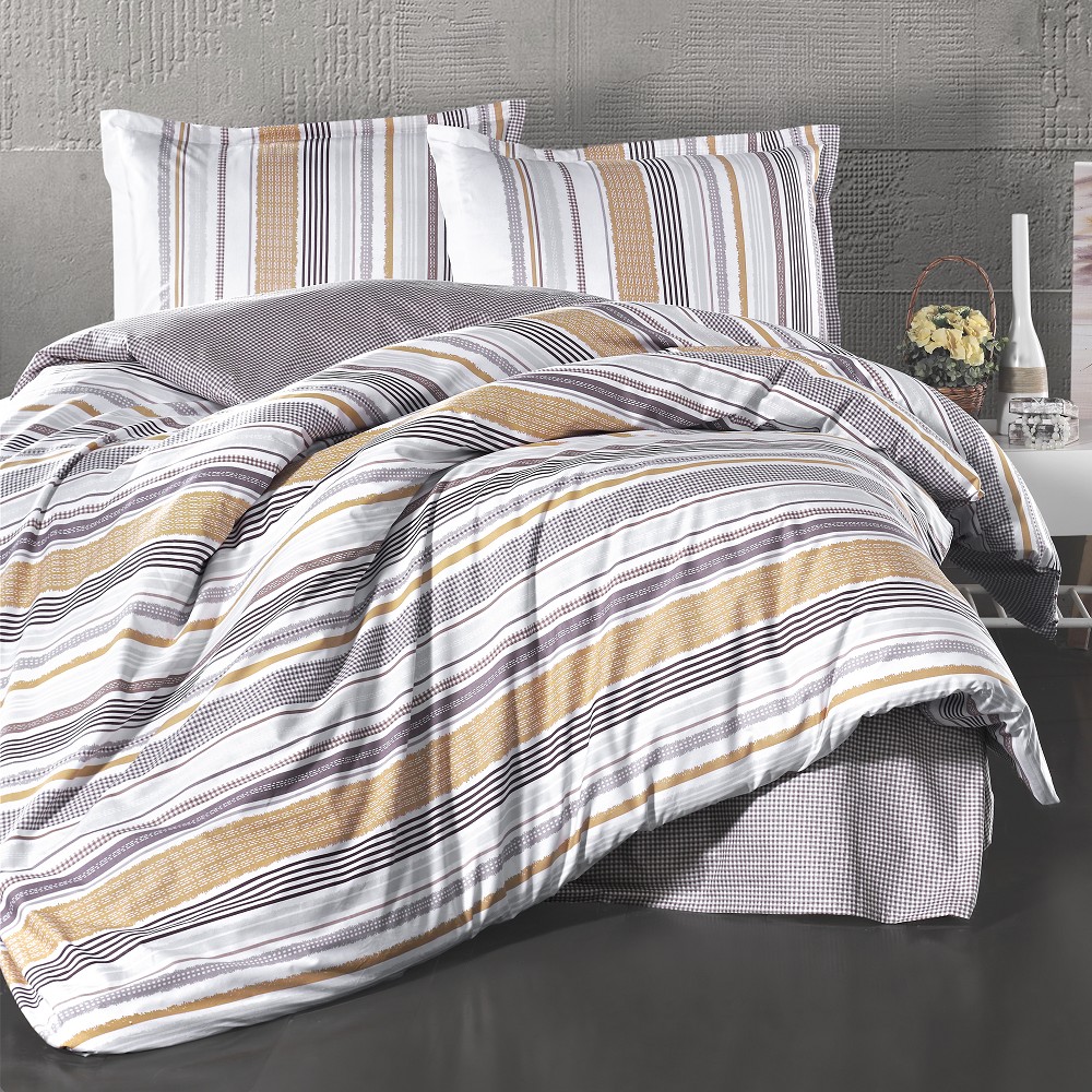 Funda Nórdica 100% Algodón Cierre Botones Turco Venlo 240X240 cm