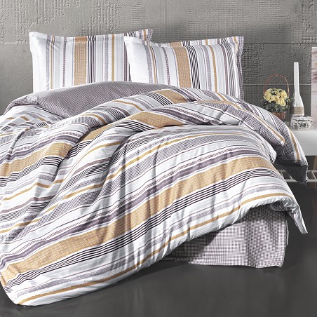 Funda Nórdica 100% Algodón Cierre Botones Turco Venlo 240X240 cm