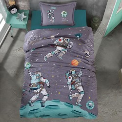 Funda Nórdica Infantil Juvenil Algodón Turco Astronaut