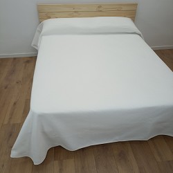 Colcha Piqué Jacquard Hotel Diseño Rombos Alfa 2