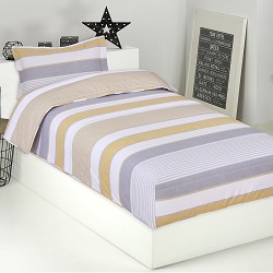 Edredón Ajustable Cama Infantil Zarautz Ocre