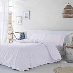 Juego Funda Nordica con Fundas Almohada de Microfibra Tacto Melocotón