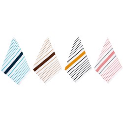 Pack 4 Paños de Cocina 40X70 cm 100% Algodón Rizo Multicolor