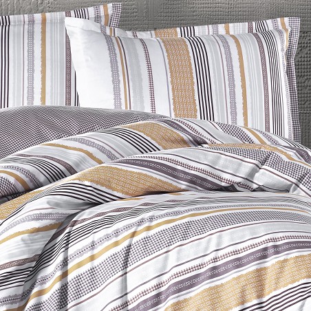 Funda Nórdica 100% Algodón Cierre Botones Turco Venlo 240X240 cm