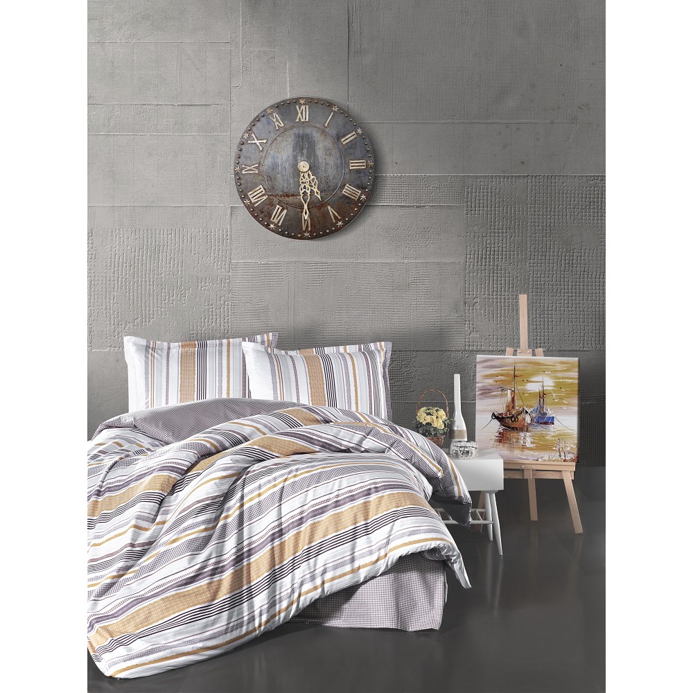 Funda Nórdica 100% Algodón Cierre Botones Turco Venlo 240X240 cm