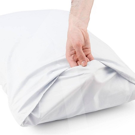 Funda de Almohada Barata de Microfibra Blanca