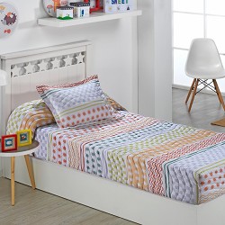 Colcha Bouti Ajustable Cama Nido Infantil y Juvenil de Verano Marsella