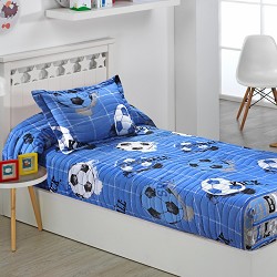 Colcha Bouti Ajustable Cama Nido Infantil y Juvenil de Verano Fútbol Quick 2