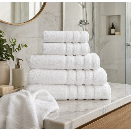 Toalla de Baño Premium - 100% Algodón- 550 Gramos - Oeko-Tex Modelo Aitana