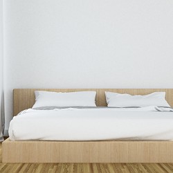 Juego de Sábanas Premium Hotel Blanca - 180 Hilos y 140 Gramos - Tejido Mercerizado PoliAlgodón