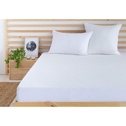 Protector de Colchon Impermeable 100% Algodón - Laterales Elásticos, Certificado OEKO-TEX