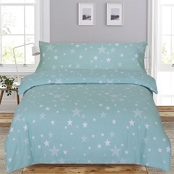 Funda Nórdica de Franela Invierno 100% Algodón Stars 2