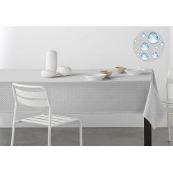 Mantel Antimanchas Gris Candy Star de Dhestia